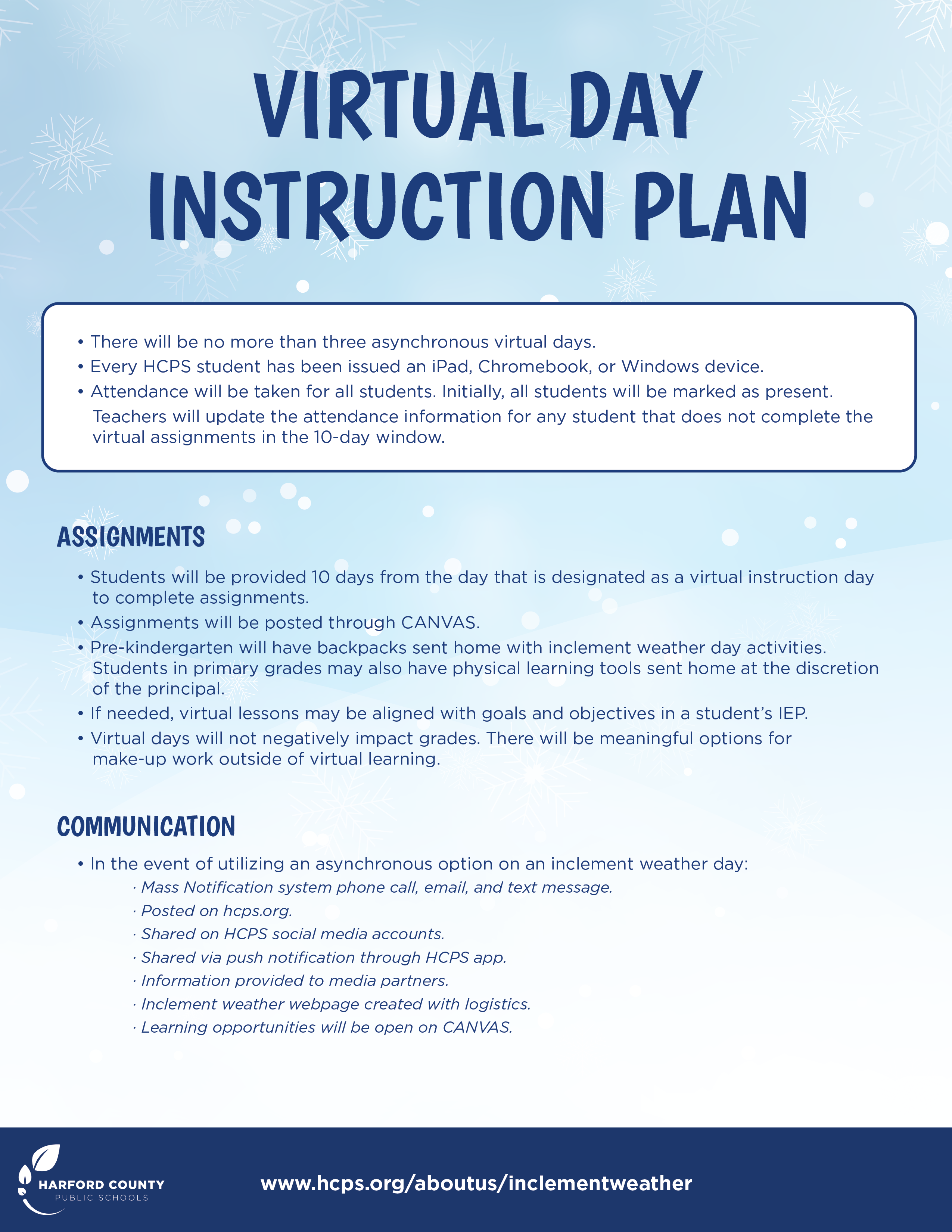 MSDE Virtual Day Instruction Plan Application