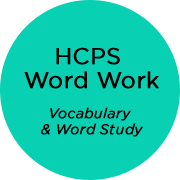 HCPS Word Work & Study button