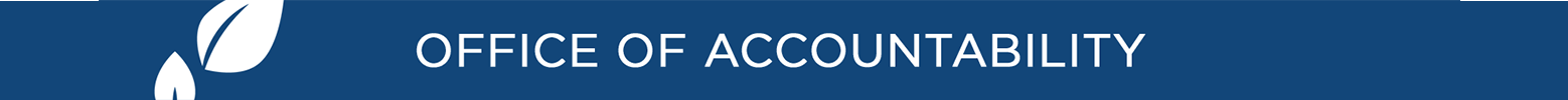 Office of Accountability Banner