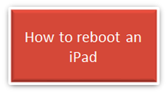 iPad Reboot