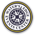 Water's Edge Events Center Logo