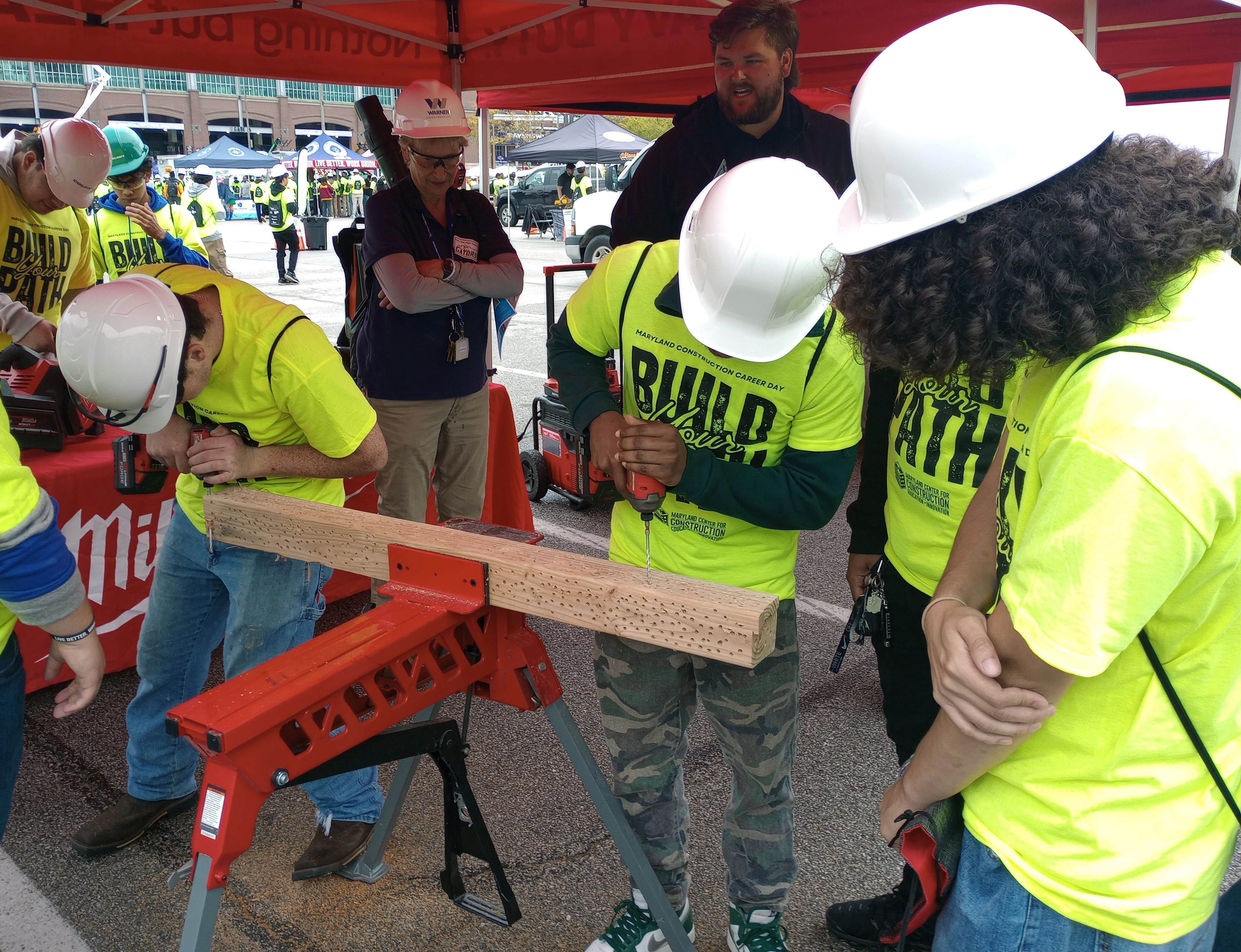 HCPS Students Explore Careers at Construction Career Day