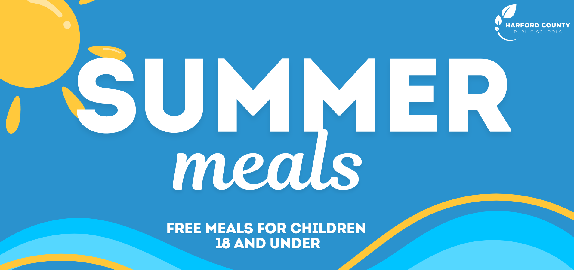 Summer Meals - Free meals for children 18 and under