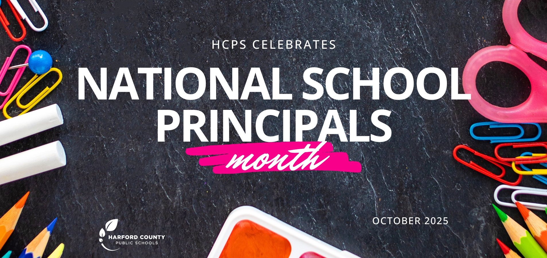 October is National School Principals Month! 