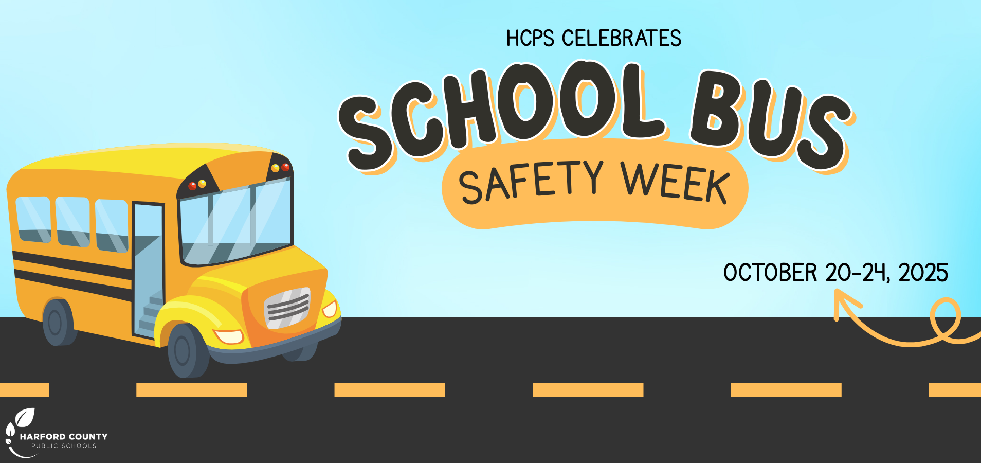 HCPS Celebrates National School Bus Safety Week - October 20-24, 2025
