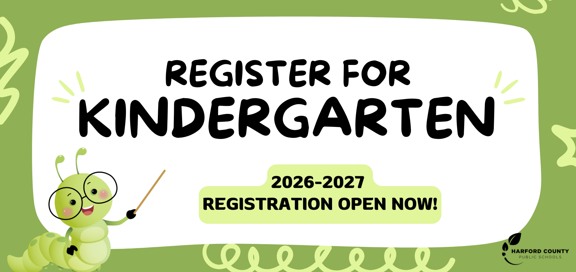 Register for Kindergarten today