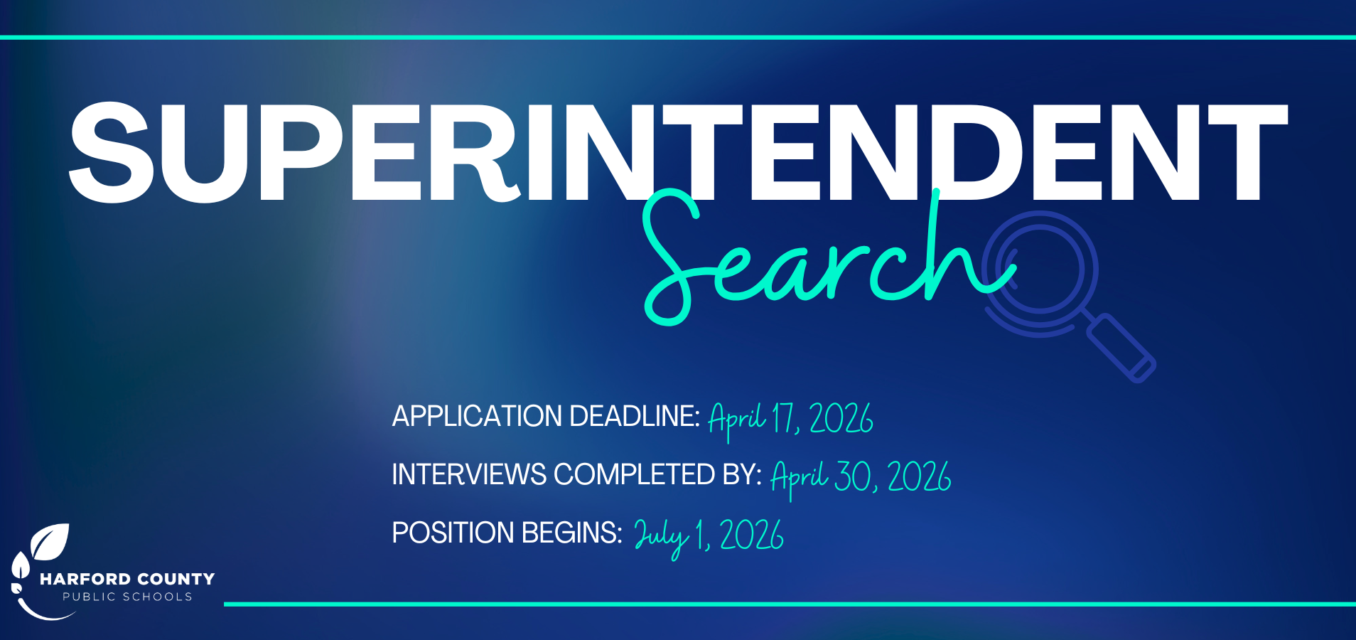 Superintendent Search. Apply today. 