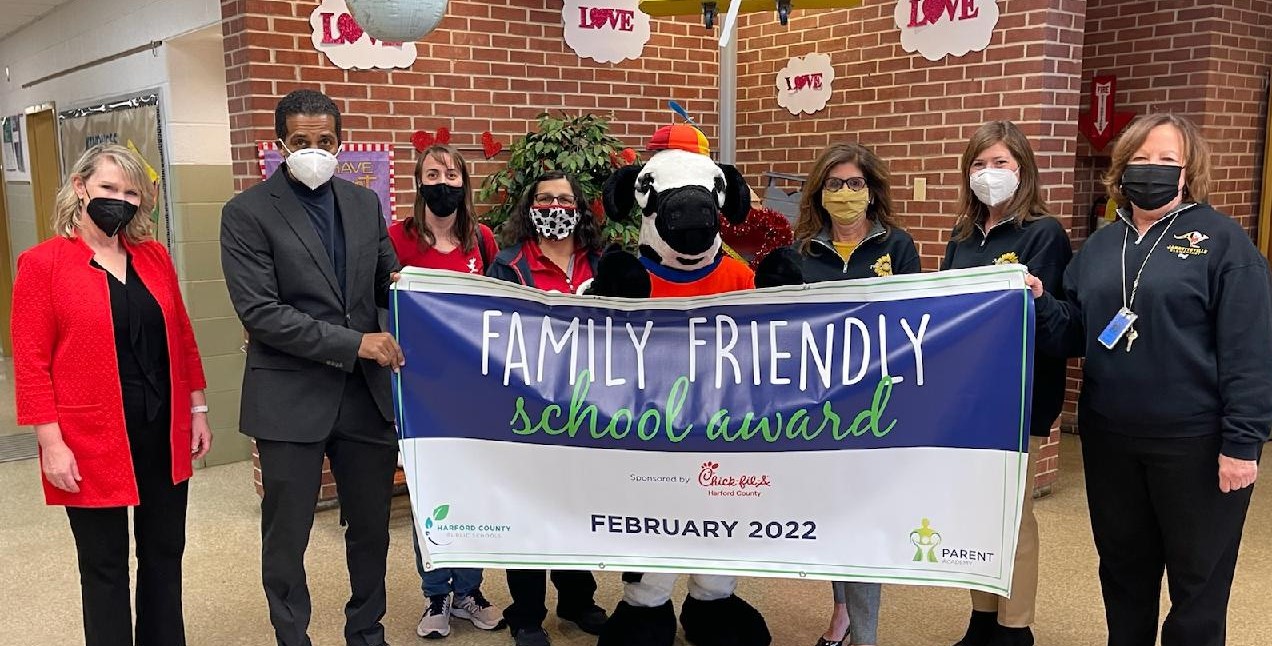 Jarrettsville Elementary School Named February Family Friendly School!