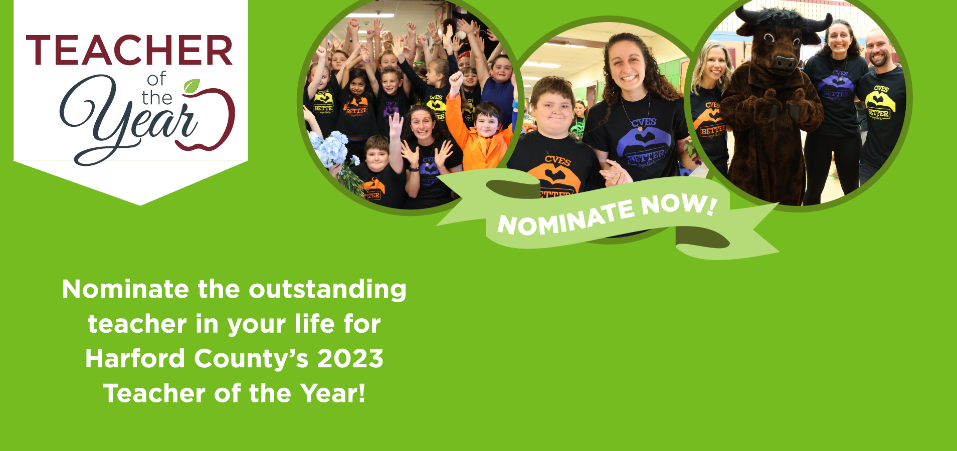 Nominate Our Next Teacher of the Year!