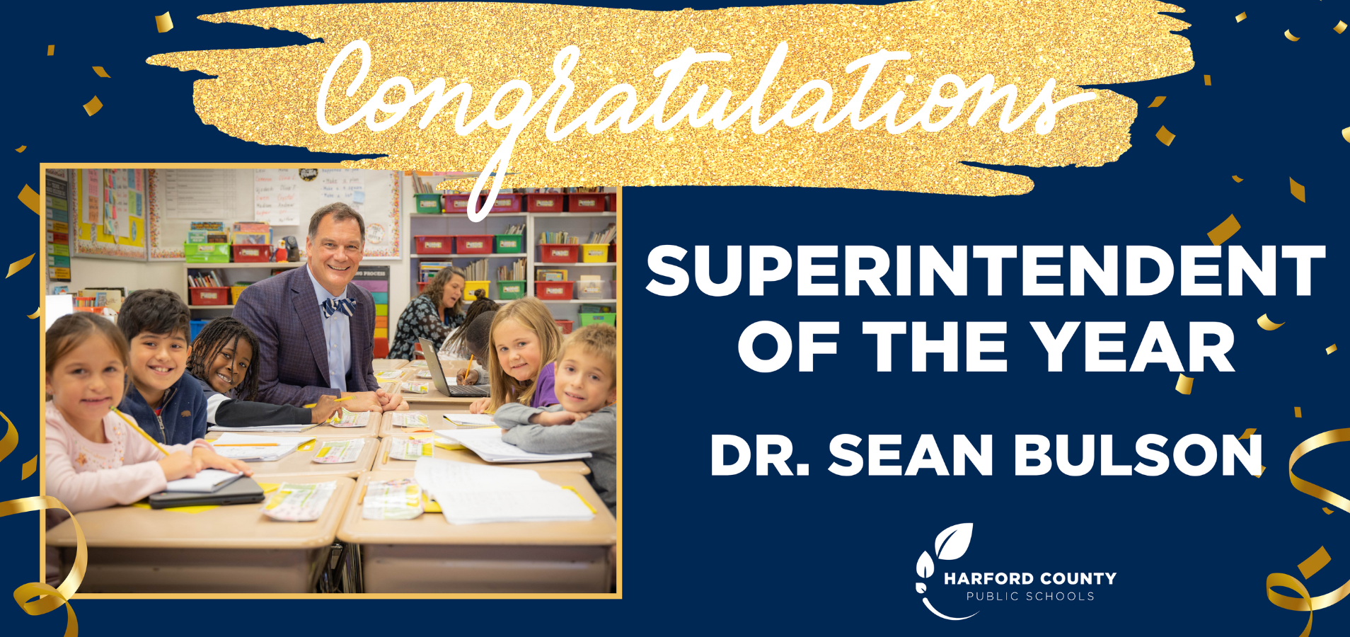 Dr. Bulson Named Maryland Superintendent of the Year